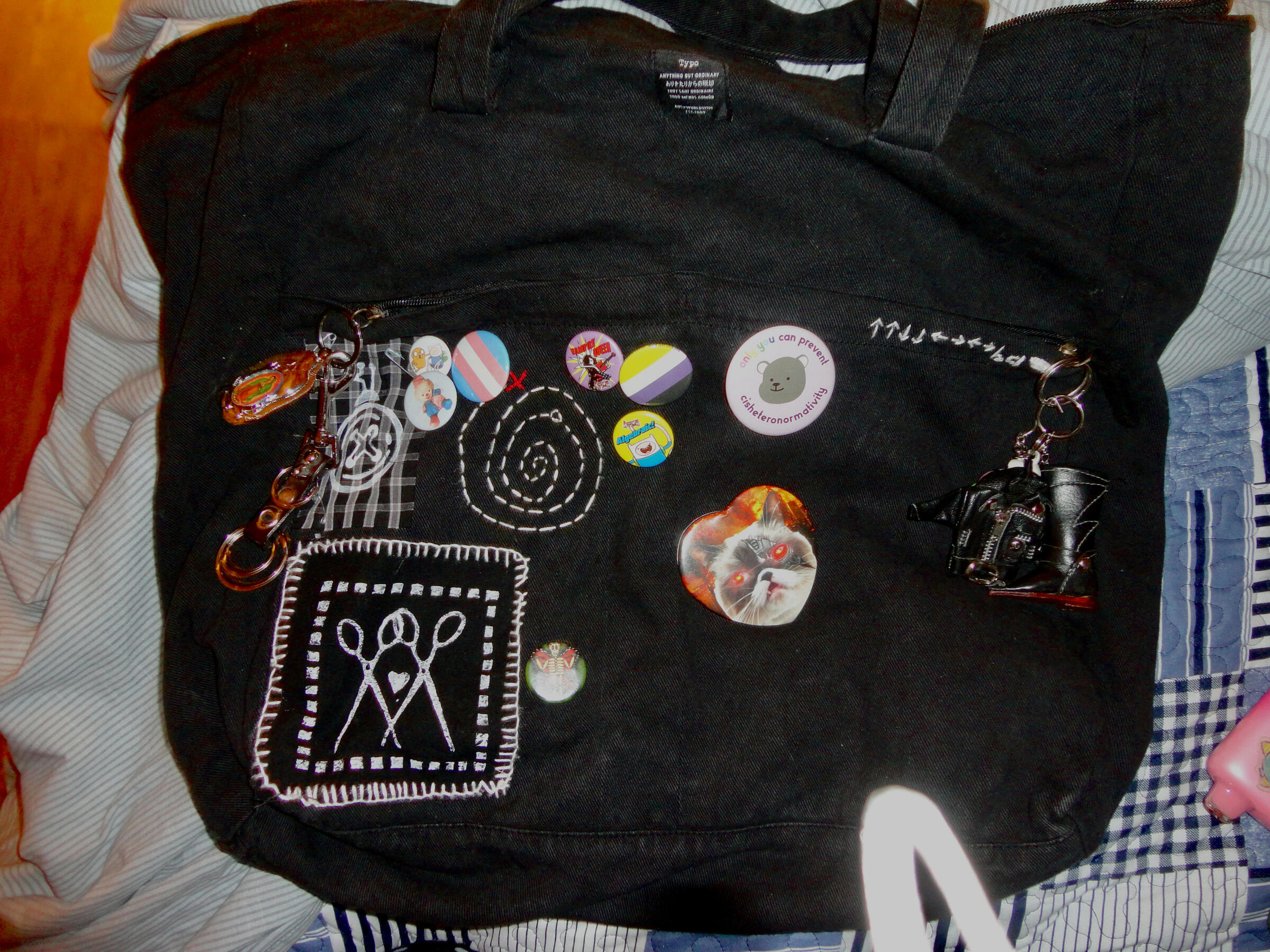 embroidery progress on a bag :))) sometime in fall &#39;24