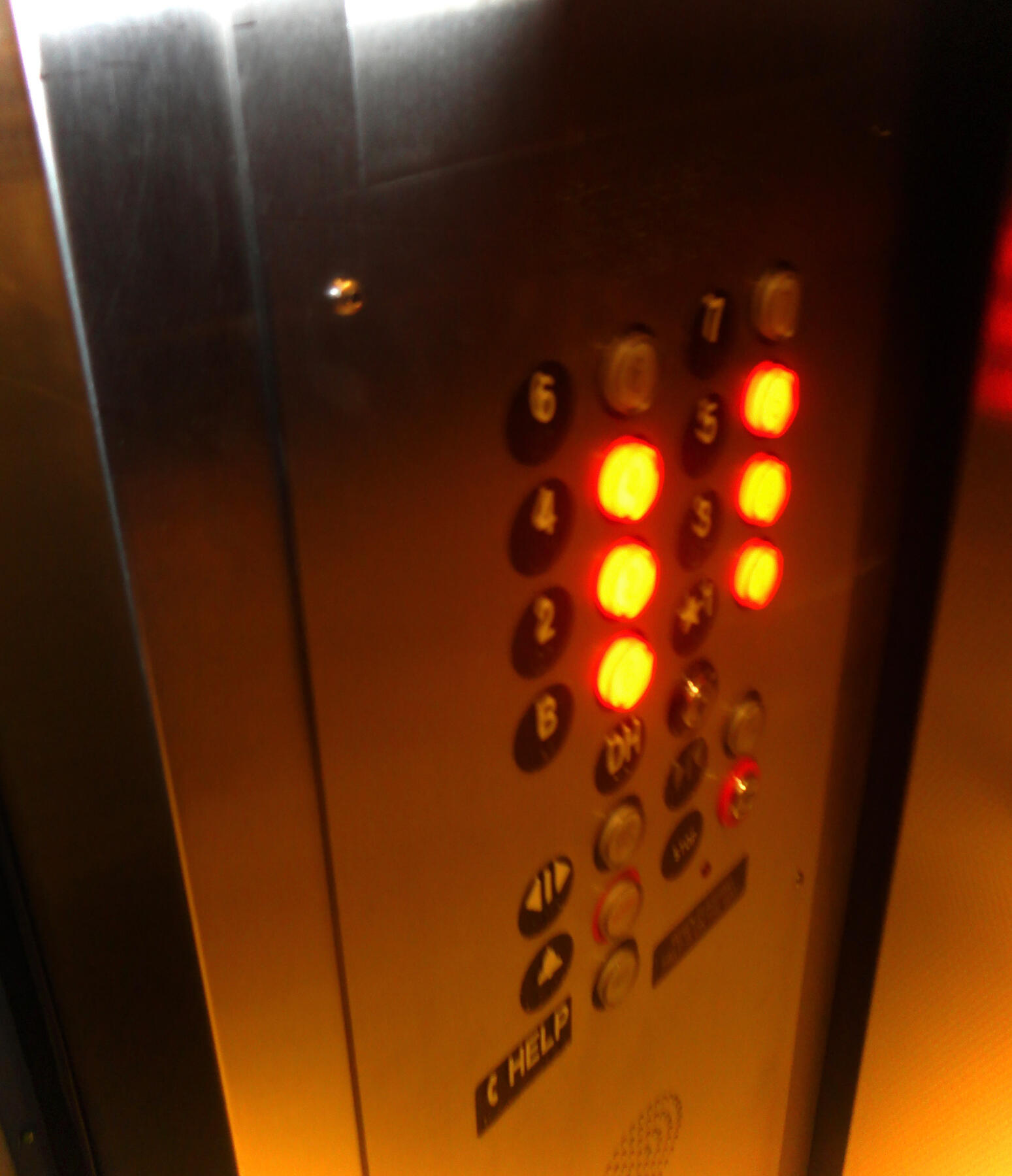 GG : I knew those red chucks were trouble the second they peeped out that elevator...frat pledges in suits (yes they're real) giggled on their way out of the 7f and me and ovo unfortunately fell victim to their shenanigans...why I oughtta....